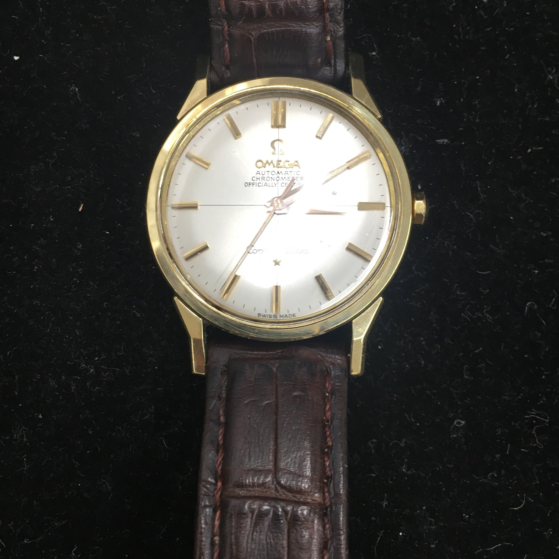 オメガのブランド時計を滋賀県草津市の男性からお買取しました。